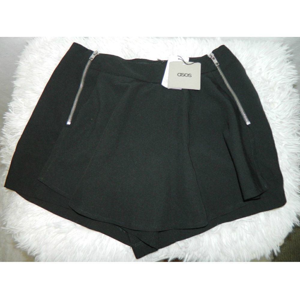 ASOS Shorts Front Side Sailor Skorts Short Size 2